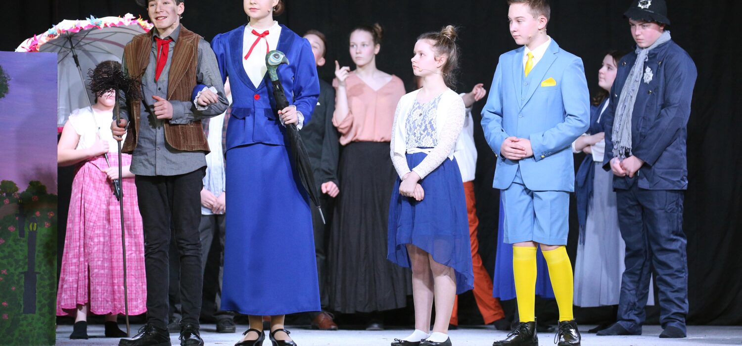 “Practically perfect” students present Mary Poppins JR